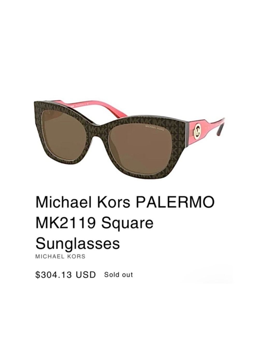 MICHAEL KORS MK2119 Palermo Sunglasses